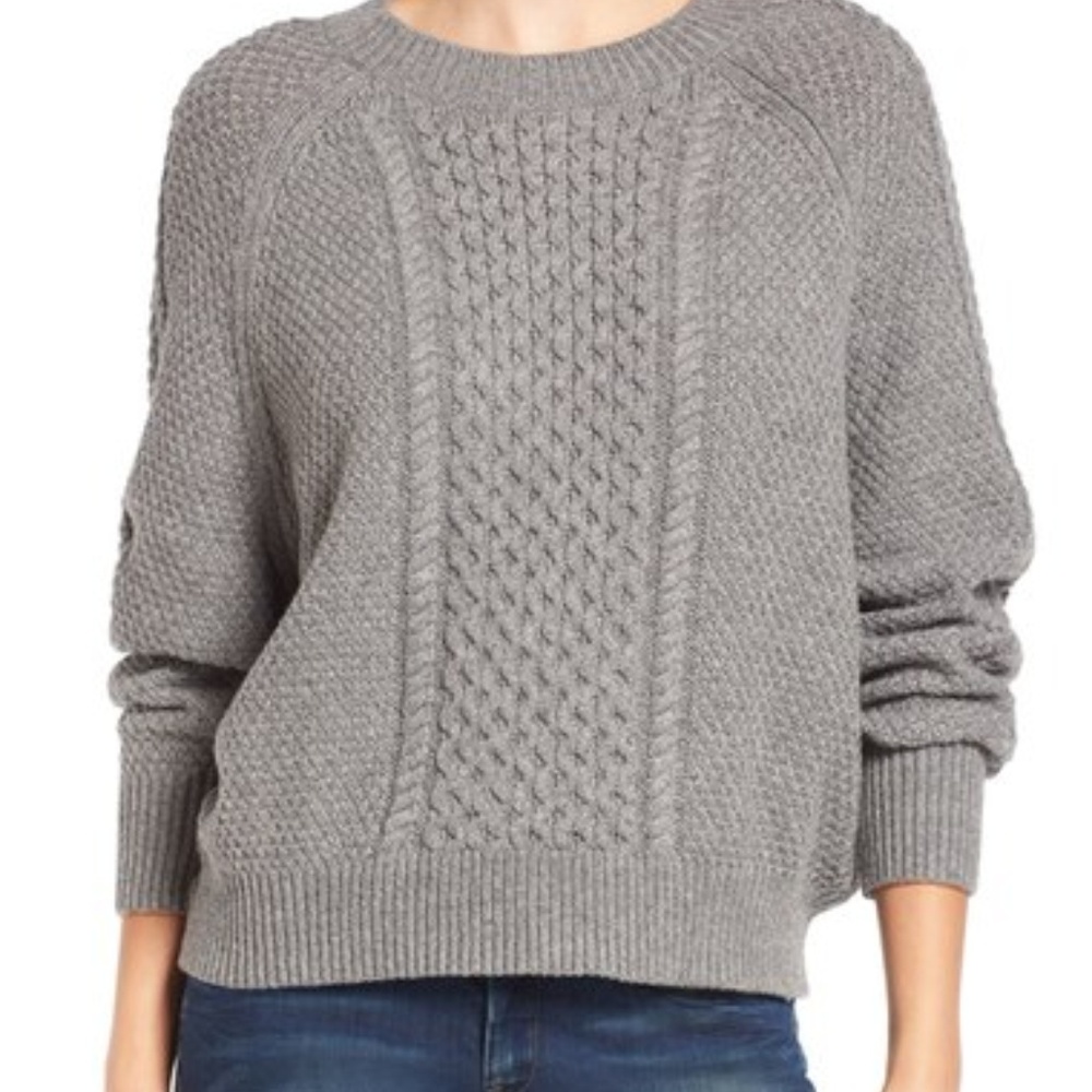 BP. Cable Knit Dolman Sweater